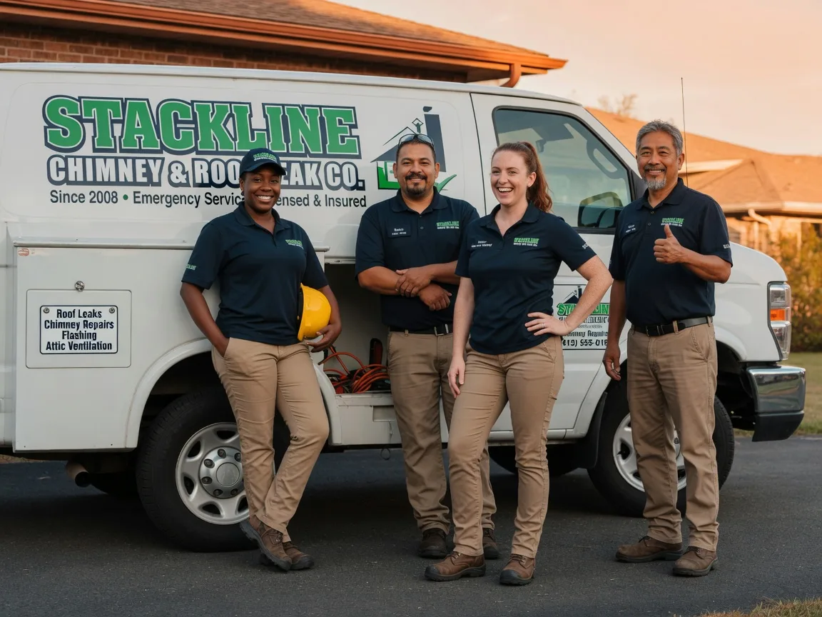 Chimney flashing repair company in Anna, OH